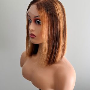 5x5 Honey Blonde Wig SDD 10 Inch