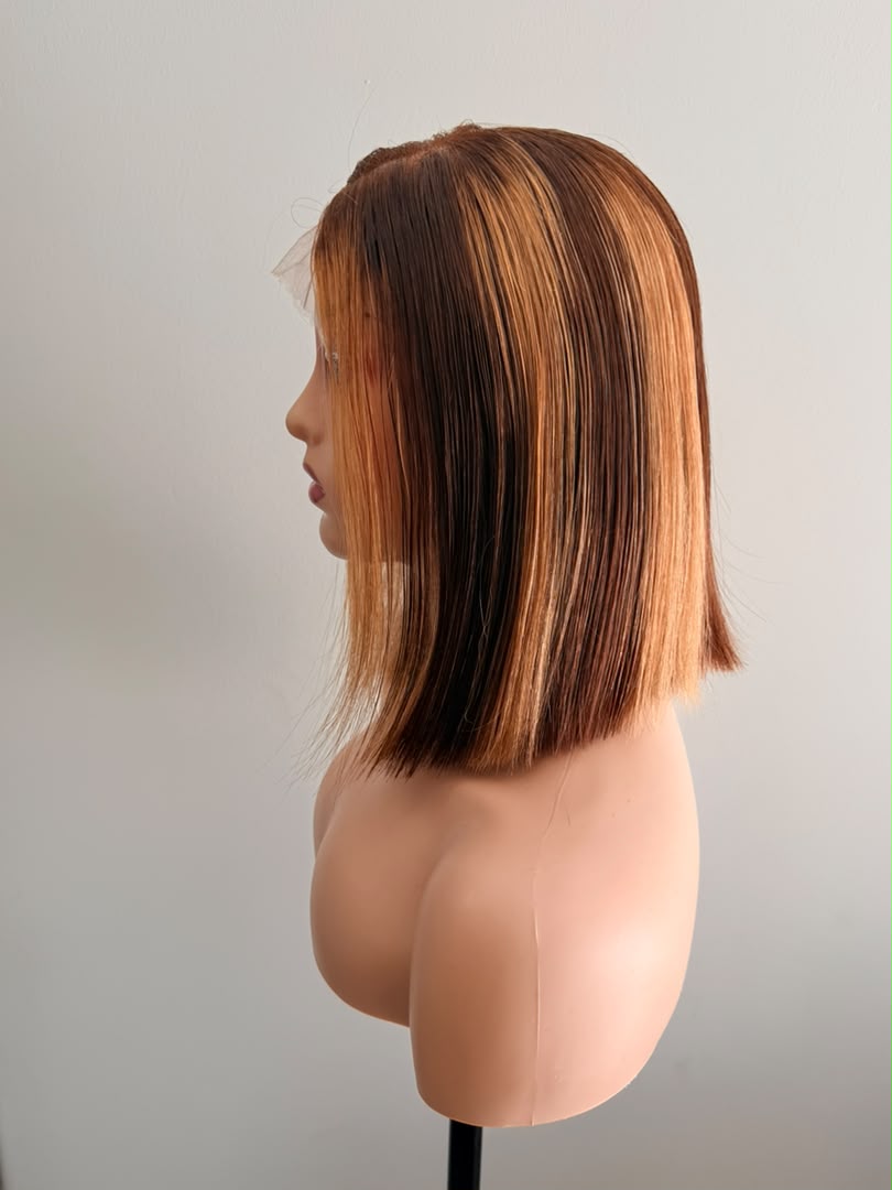 5x5 Honey Blonde Wig SDD 10 Inch