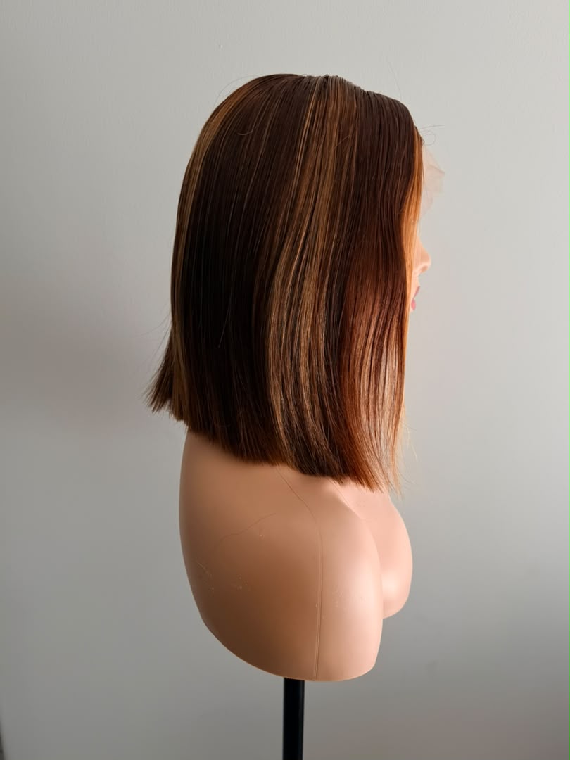 5x5 Honey Blonde Wig SDD 10 Inch