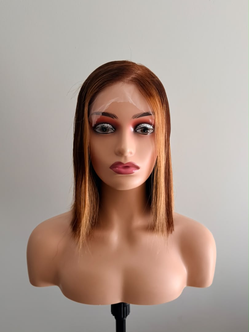 5x5 Honey Blonde Wig SDD 10 Inch