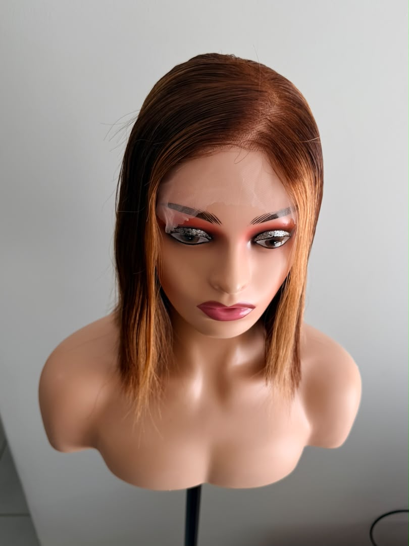 5x5 Honey Blonde Wig SDD 10 Inch
