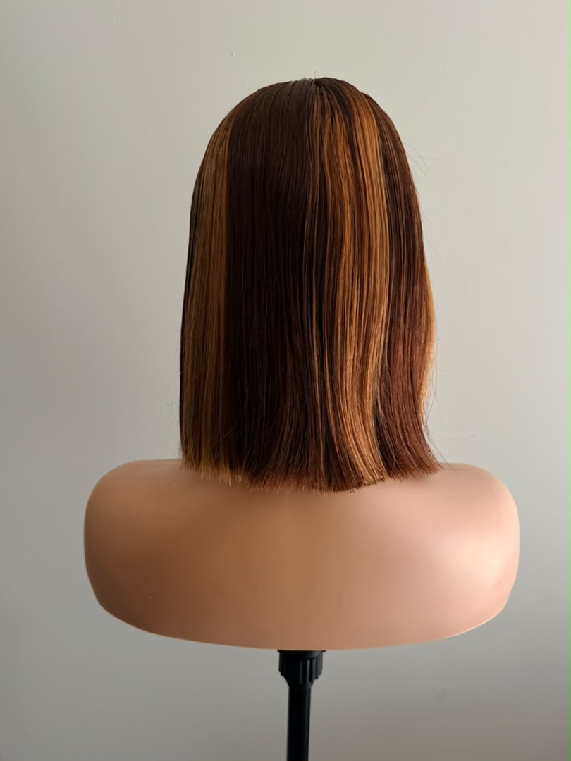 5x5 Honey Blonde Wig SDD 10 Inch